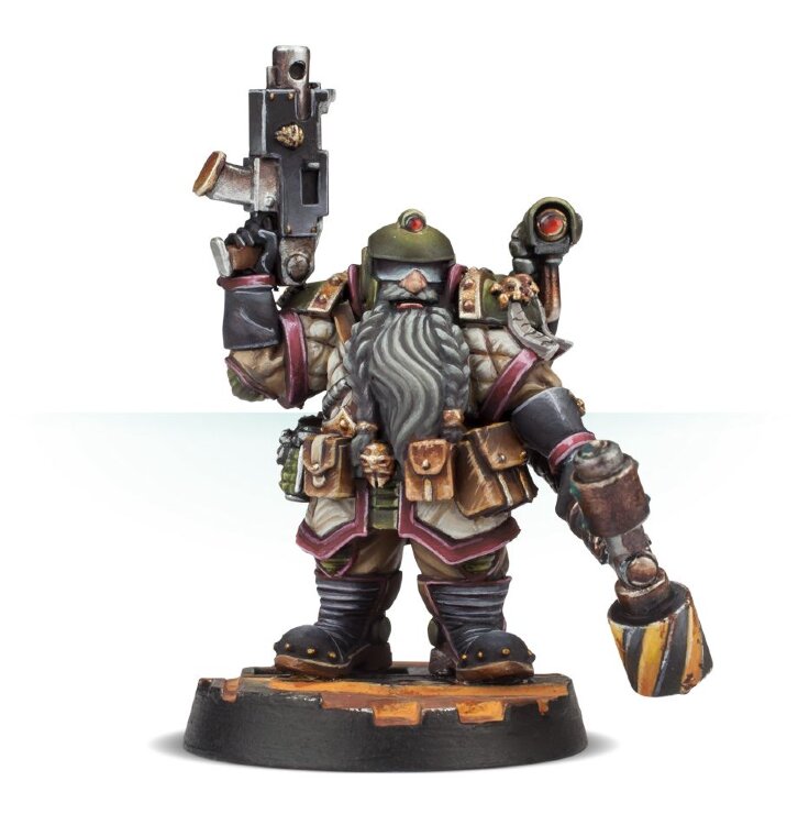 Necromunda Grendl Grendlsen, Squat Bounty Hunter