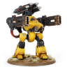 Deredeo Pattern Dreadnought with Boreas Air Defence Missiles and Volkite Falconet Battery