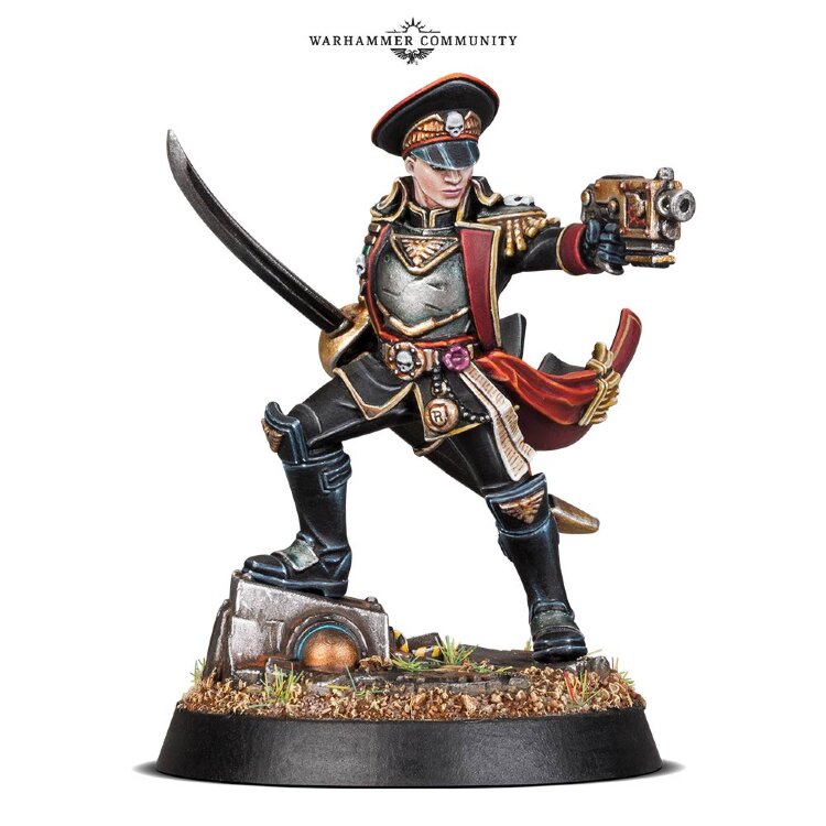 Astra Militarum Commissar Severina Raine 