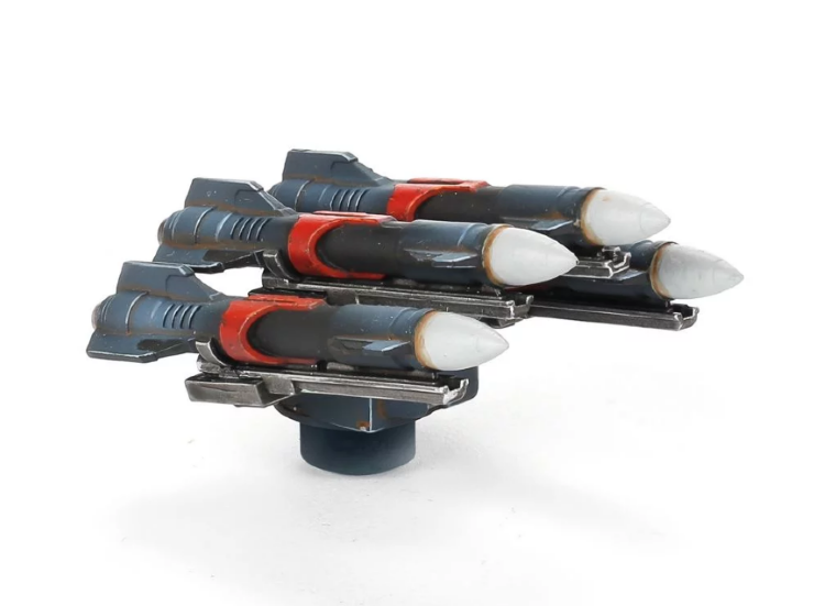 Deredeo Dreadnought Boreas Air Defence Missiles