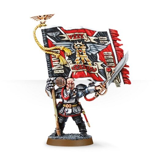 Astra Militarum Colour Sergeant Kell 