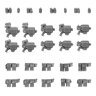 Tigrus Pattern Bolt Pistols