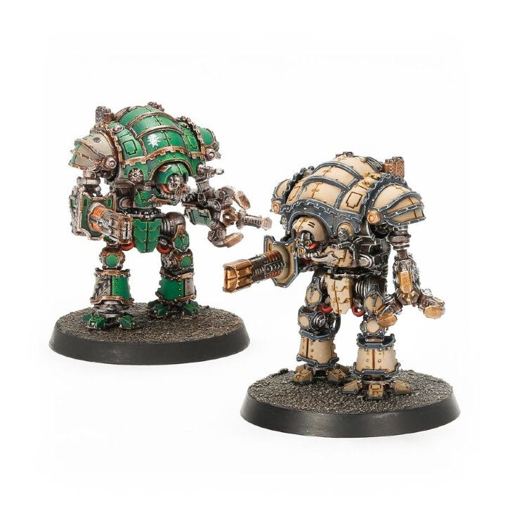 Adeptus Titanicus: Mechanicum Questoris Knights Styrix 