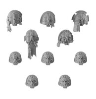 BLACK TEMPLARS TERMINATOR SHOULDER PADS