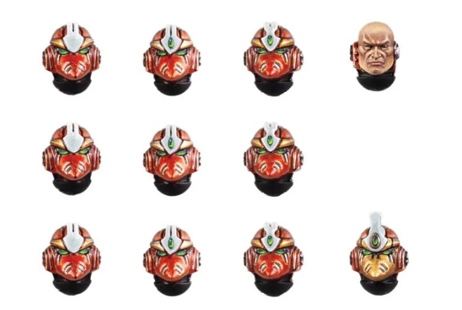 Thousand Sons MKVI Heads 