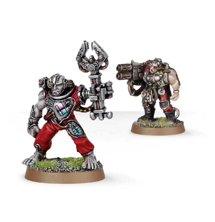 Servitors with Multi-melta 