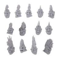 Necromunda Goliath Heads Upgrade Set