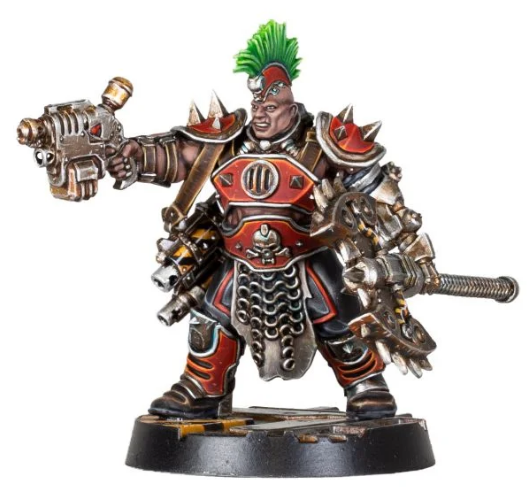 Necromunda Goliath Champion with Renderizer 