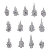 Necromunda Goliath Heads with Masks Upgrade Set