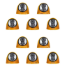 Imperial Fists MKVI Shoulder Pads 