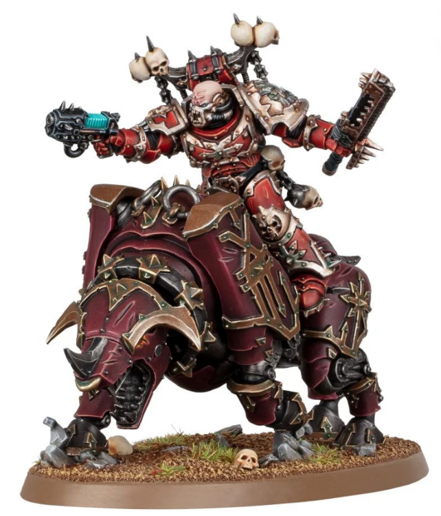World Eaters Lord on Juggernaut  / Lord Invocatus 