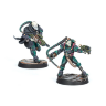 Necromunda Van Saar Champions in Mesh and Flak Armour 