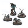 Necromunda Van Saar Champion in Carapace Armour with Cyberachnids 