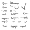 Necromunda Escher Weapons Set 1 