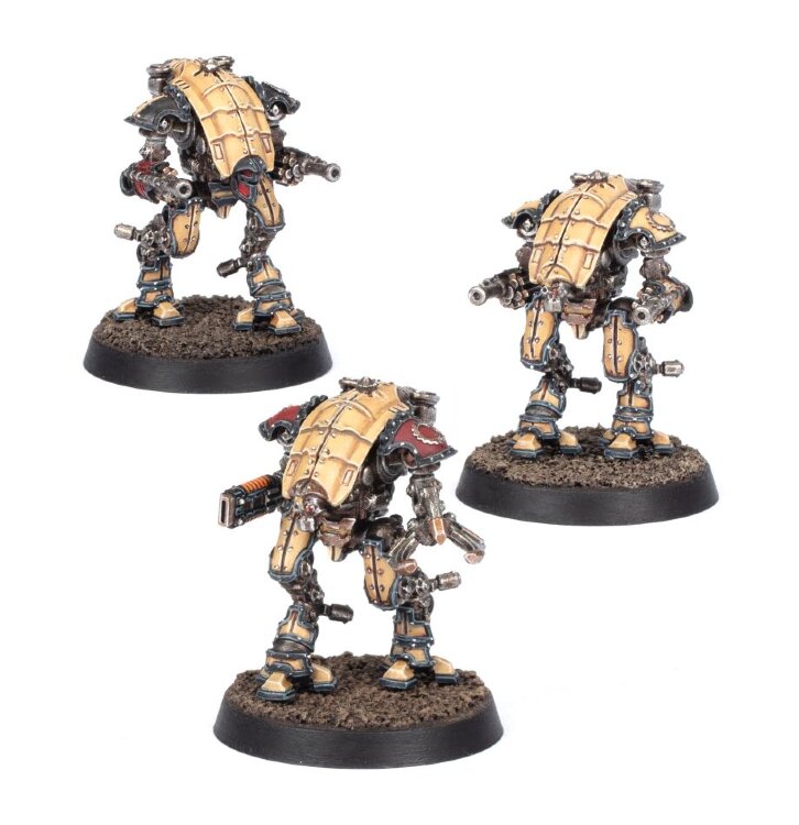 Adeptus Titanicus: Mechanicum Knights Moirax 
