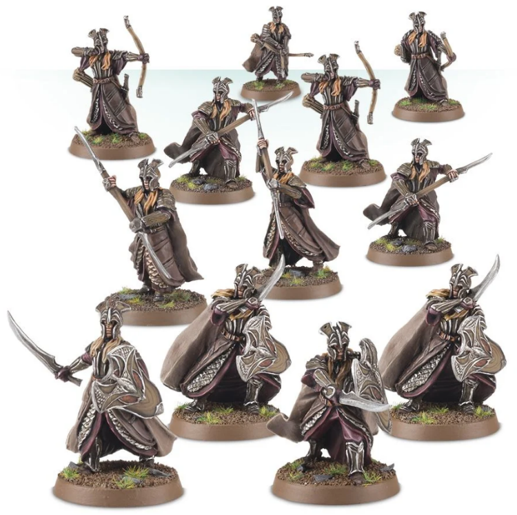 Mirkwood Armoured Elves Warband 