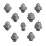 BLOOD ANGELS LEGION HEADS UPGRADE SET