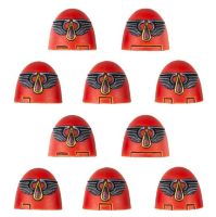 Blood Angels MKVI Shoulder Pads 