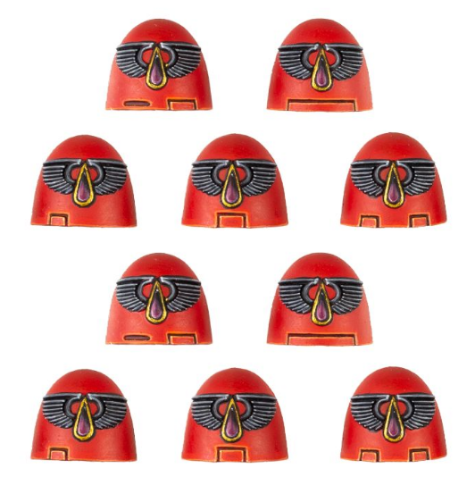 Blood Angels MKVI Shoulder Pads 