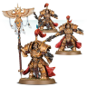 Adeptus Custodes Vexilus Praetor in Allarus Terminator Armour / Shield-Captain in Allarus Terminator Armour/Allarus Custodians 