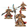 Adeptus Custodes Vexilus Praetor in Allarus Terminator Armour / Shield-Captain in Allarus Terminator Armour/Allarus Custodians 