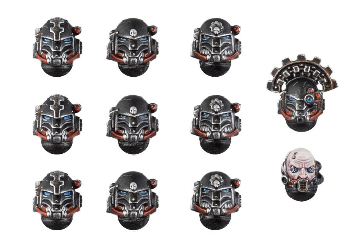 Iron Hands MKVI Heads 