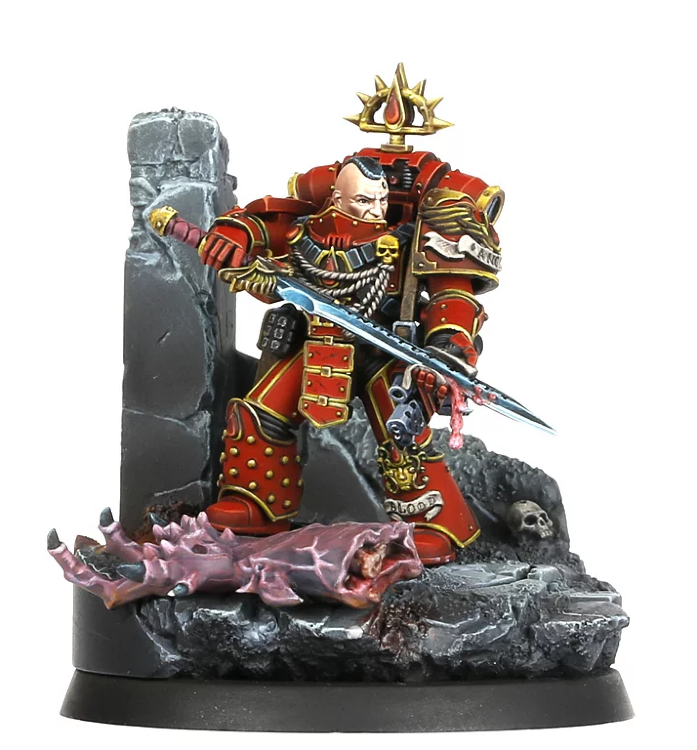 Chapter Master Raldoron, First Captain of the Blood Angels