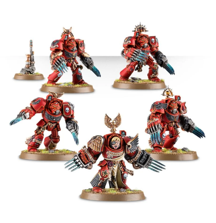 Blood Angels Terminator Assault Squad 