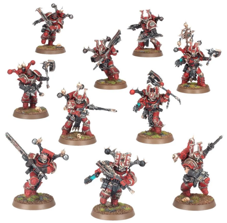 World Eaters Khorne Berzerkers 