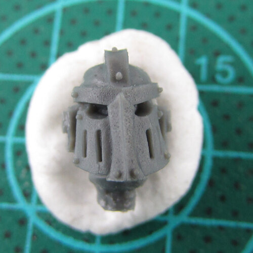 Imperial Fists MKIII Upgrade Set - Veteran Heads bits 5