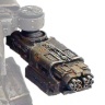 Chaos Warhound Titan Vulcan Mega Bolter (Left Arm)