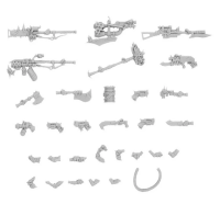 Necromunda Cawdor Weapons Set 1