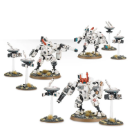 TAU XV8 Crisis Battlesuit Team 
