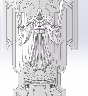 Blood Angels / Dark Angels PSM bits - Shield B 