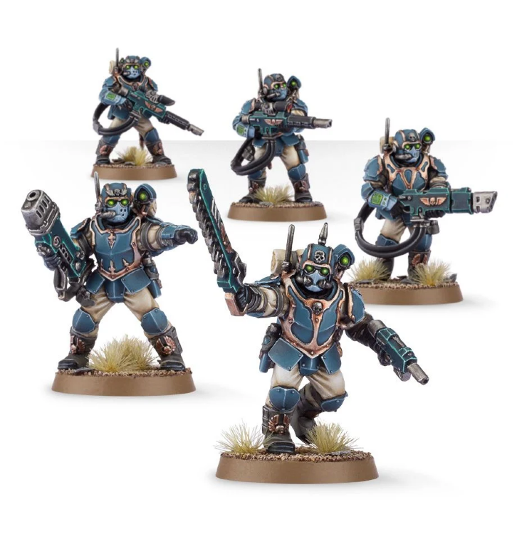 Astra Militarum Militarum Tempestus Scions / Militarum Tempestus Scions Command Squad 