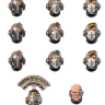 Iron Warriors MKVI Heads 