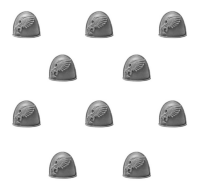 Emperor's Children Legion MKIV Shoulder Pads 