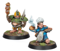 Blood Bowl Cindy Piewhistle & Puggy Baconbreath 
