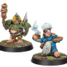 Blood Bowl Cindy Piewhistle & Puggy Baconbreath 