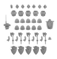 IMPERIAL FISTS LEGION PHALANX WARDER SQUAD UPGRADE SET
