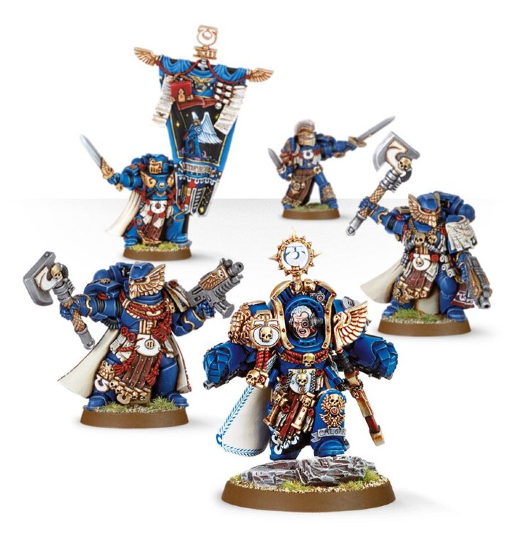 Ultramarines Marneus Calgar and Honour Guard