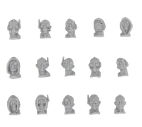Necromunda  Delaque Heads Upgrade Set 