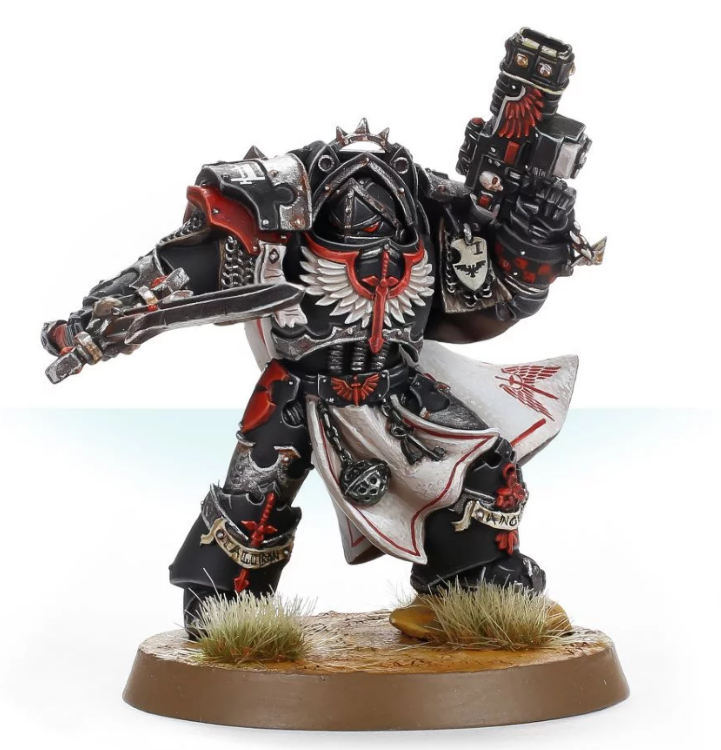 Dark Angels Legion Praetor in Cataphractii Terminator Armour 