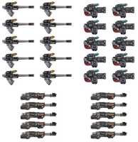 Heavy Weapons Upgrade Set – Volkite Culverins, Lascannons, and Autocannons 