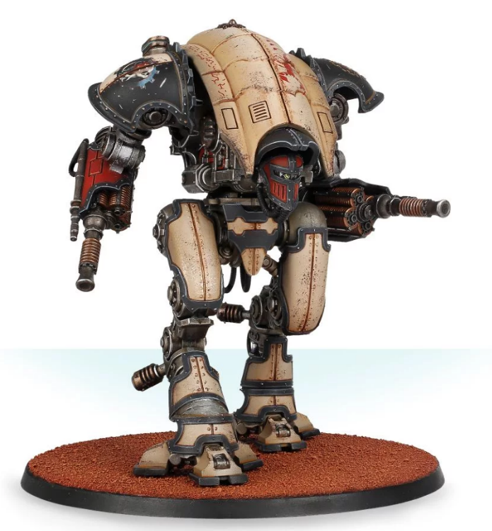 Mechanicum Knight Moirax with Lightning Locks