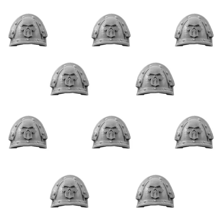 Iron Warriors Legion MKIII Shoulder Pads 