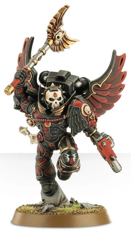 Blood Angels Chaplain With Jump Pack 