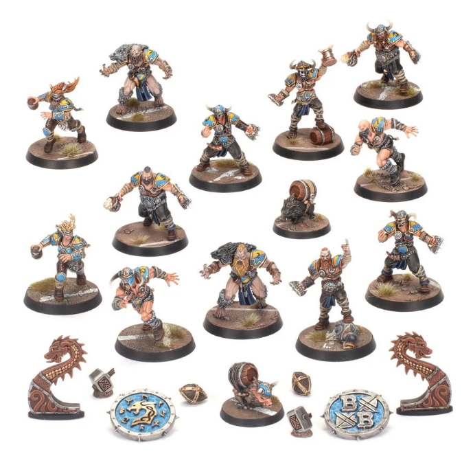 Norse Blood Bowl Team: Norsca Rampagers 