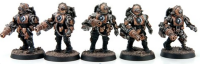 Mechanicum TECH-THRALLS WITH MITRALOCKS