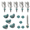 Legion Tartaros Terminator Power Axes Set ( New ) 